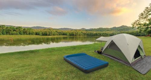 Матрас-велюр 152х203х22см Truaire Outdoor Camping с USB насосом 5V, до 272кг 3шт/упак 64013 - фото 3
